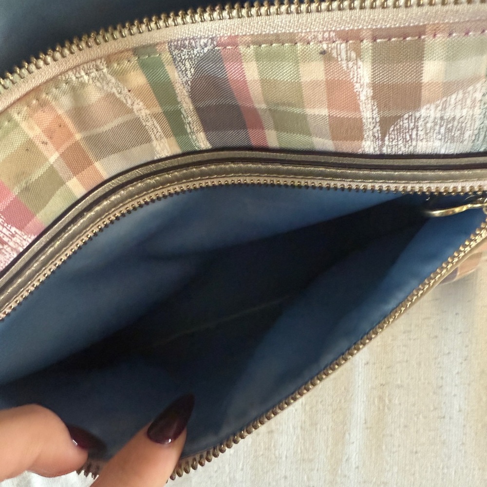 Poppy coach y2k stripped crossbody - Picture 5 of 7